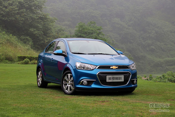 雪佛兰新爱唯欧将6月6日上市 换装新前脸